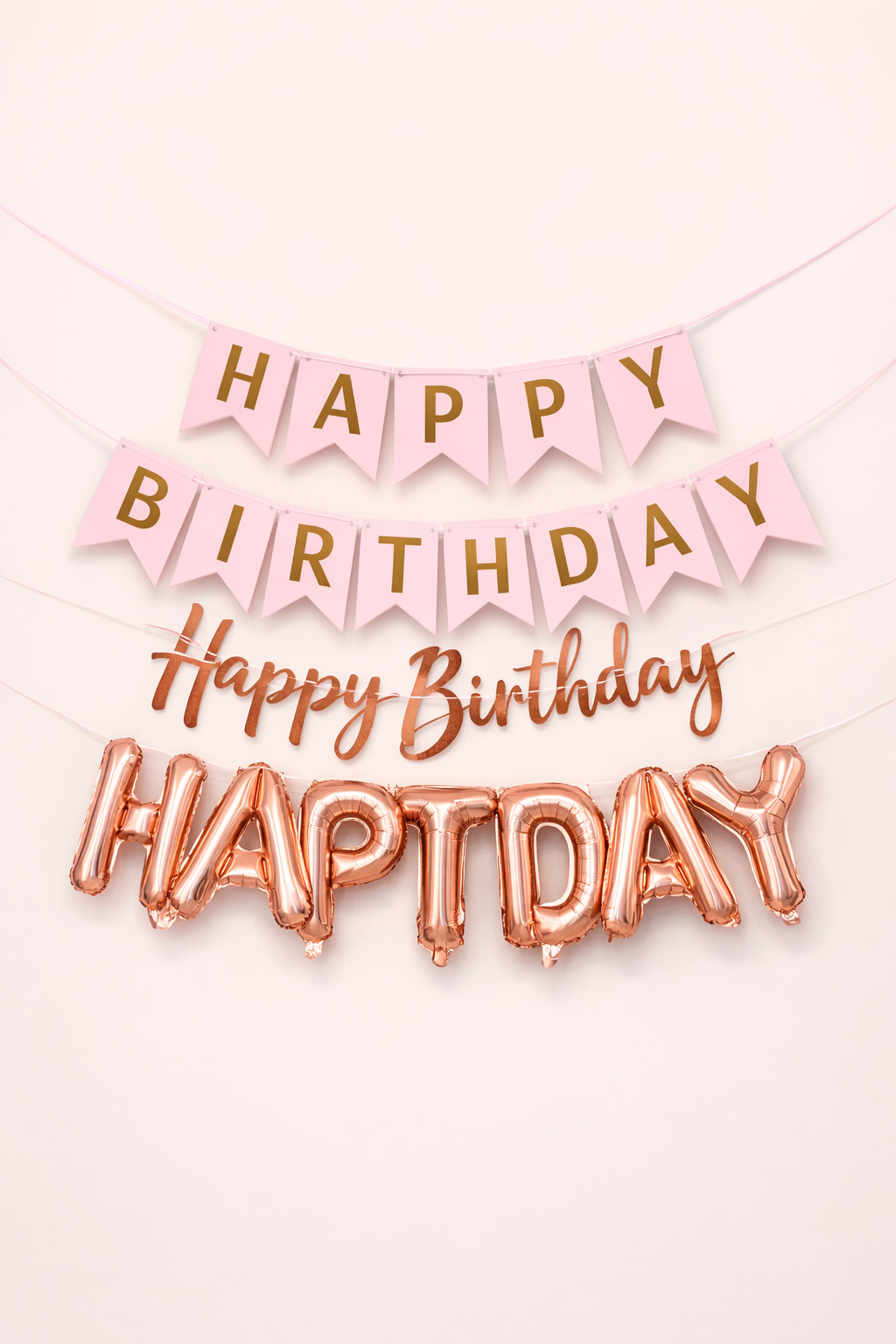 Birthday banners