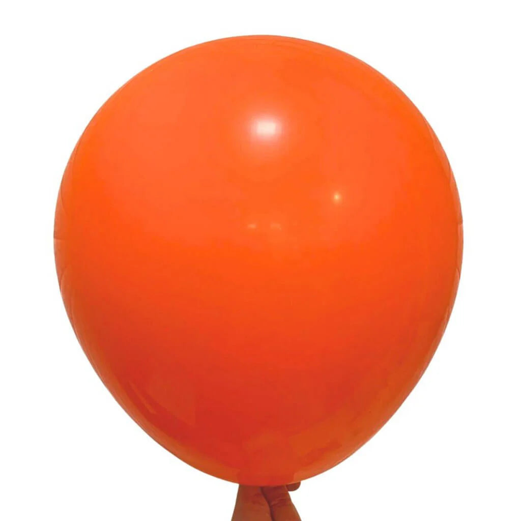 Jumbo (18 inch) matt latex balloons (Pack of 2)