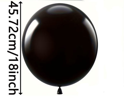 Jumbo (18 inch) matt latex balloons (Pack of 2)