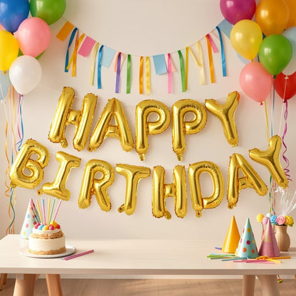 Happy Birthday Foil balloons