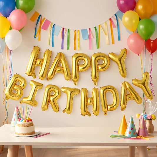 Happy Birthday Foil balloons