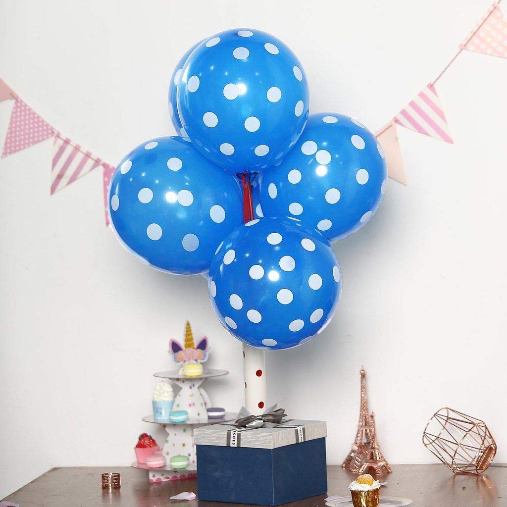 Dotted balloons latex - Pack of 10