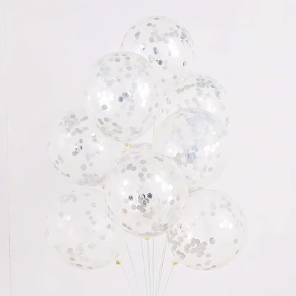 Confetti balloons latex - Pack of 10