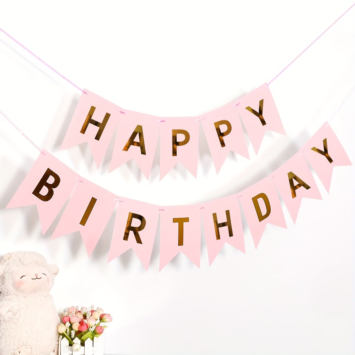 Happy Birthday Paper Banner