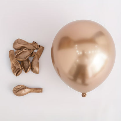 18 inch chrome balloons latex - Pack of 2