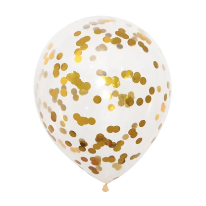 Confetti balloons latex - Pack of 10