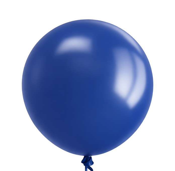 Jumbo (18 inch) matt latex balloons (Pack of 2)
