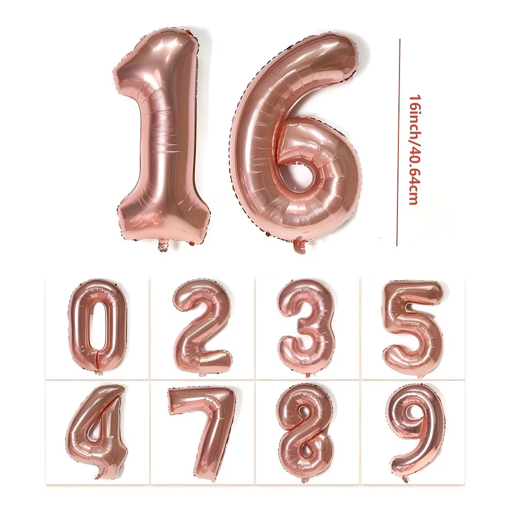 Foil Numbers - Small (16 inch/40cm)