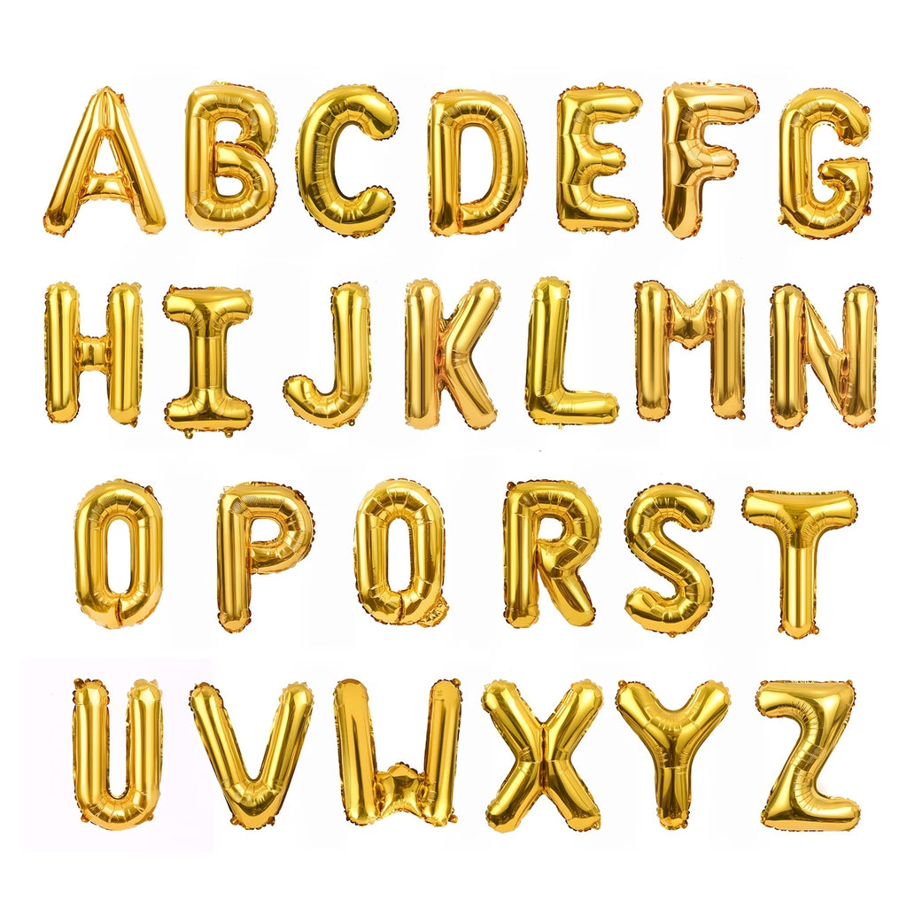 Foil Alphabets - 16 inch