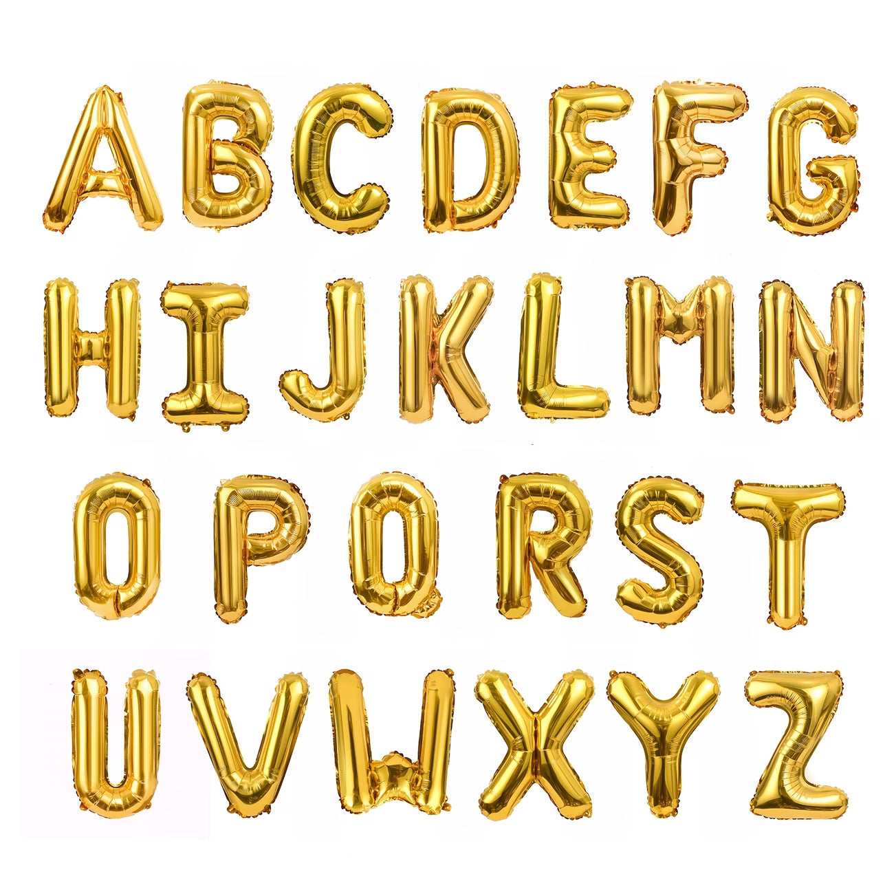 Foil Alphabets - 16 inch