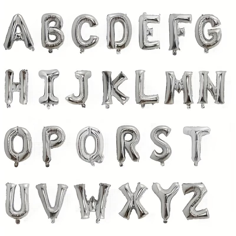 Foil Alphabets - 16 inch