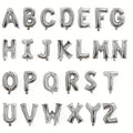 Foil Alphabets - 16 inch