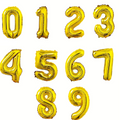 Foil Numbers - Medium (32 inch/80cm)