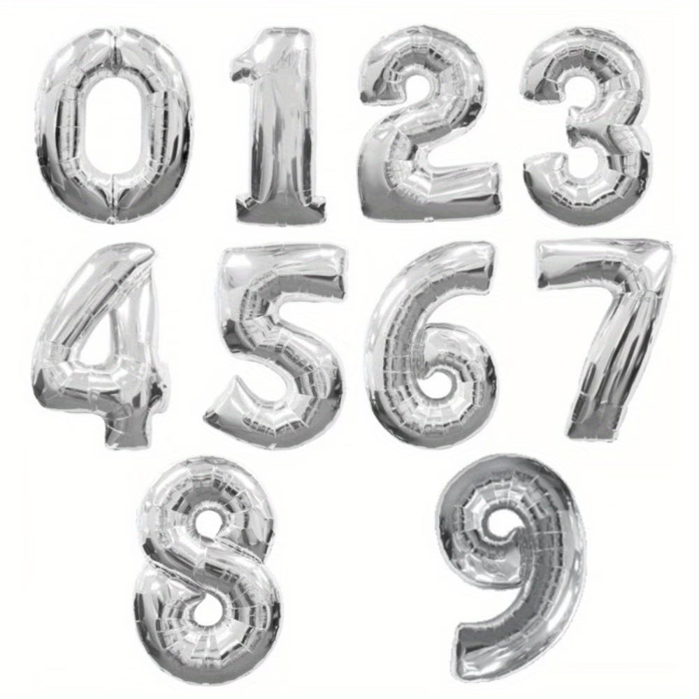 Foil Numbers - Large (40 inch/100cm)