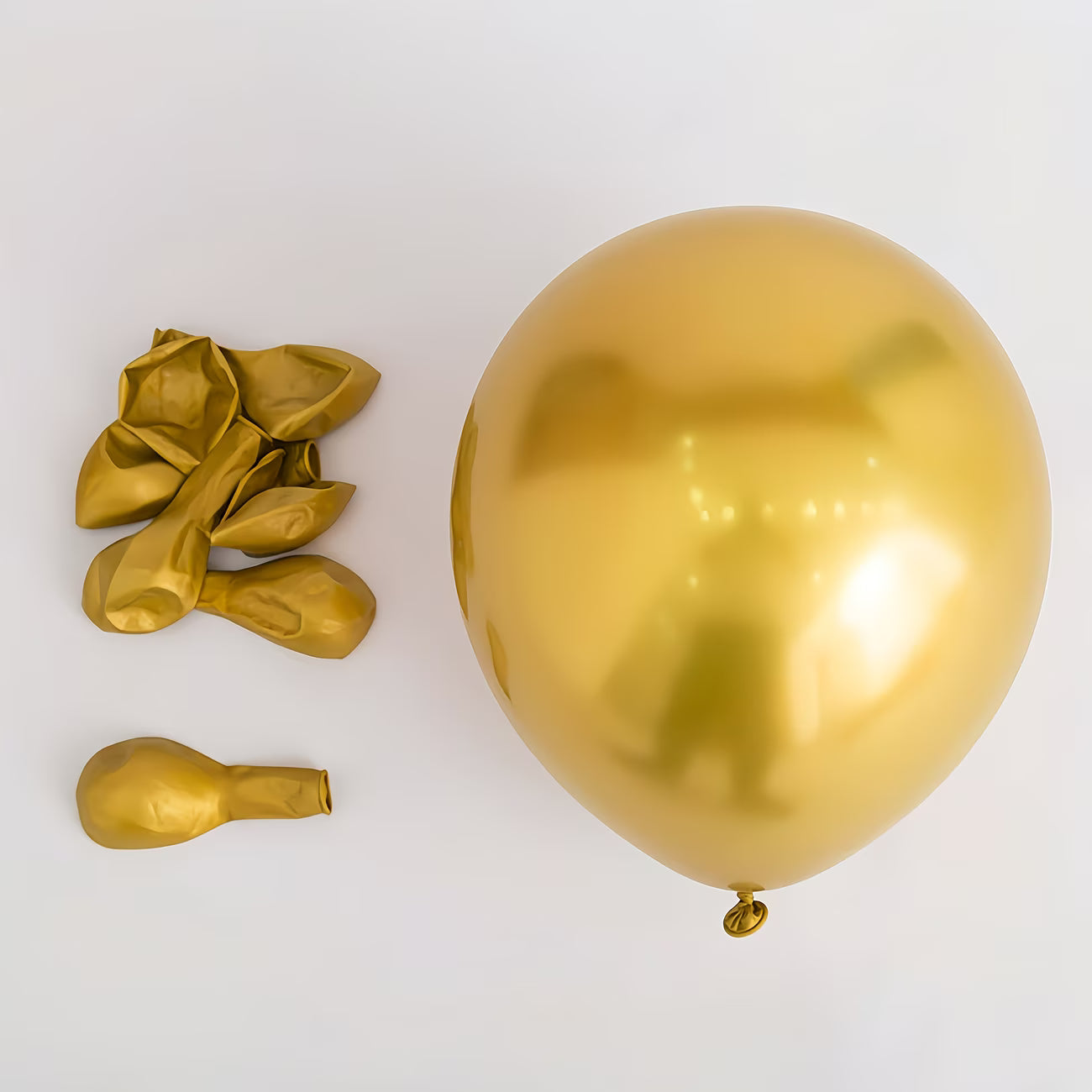 10 inch chrome balloons - Pack of 10
