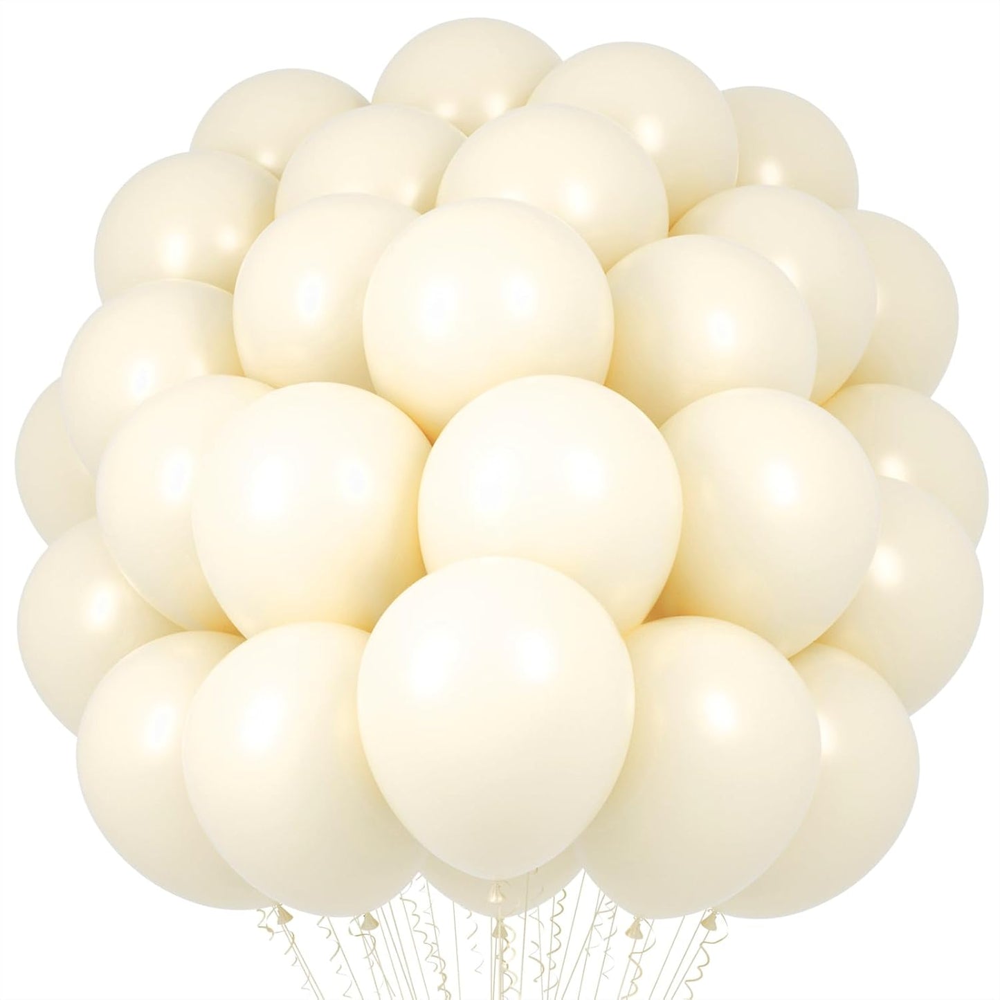 10 inch matt balloons latex - Pack of 25