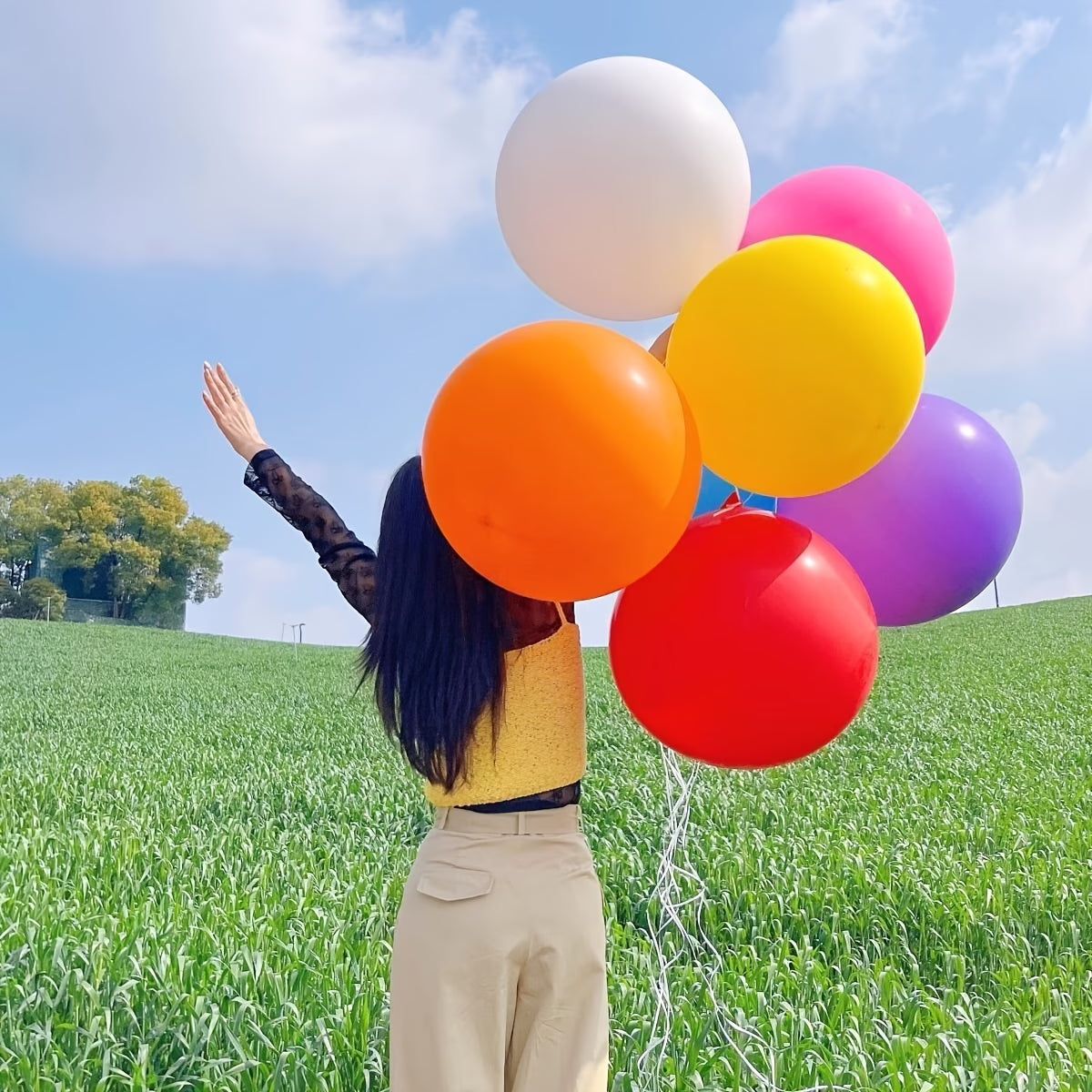 18 inch (Jumbo) latex balloons (Pack of 3)