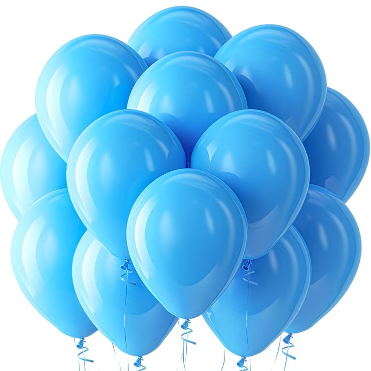 10 inch matt balloons - Pack of 25