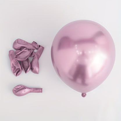 18 inch chrome balloons latex - Pack of 2