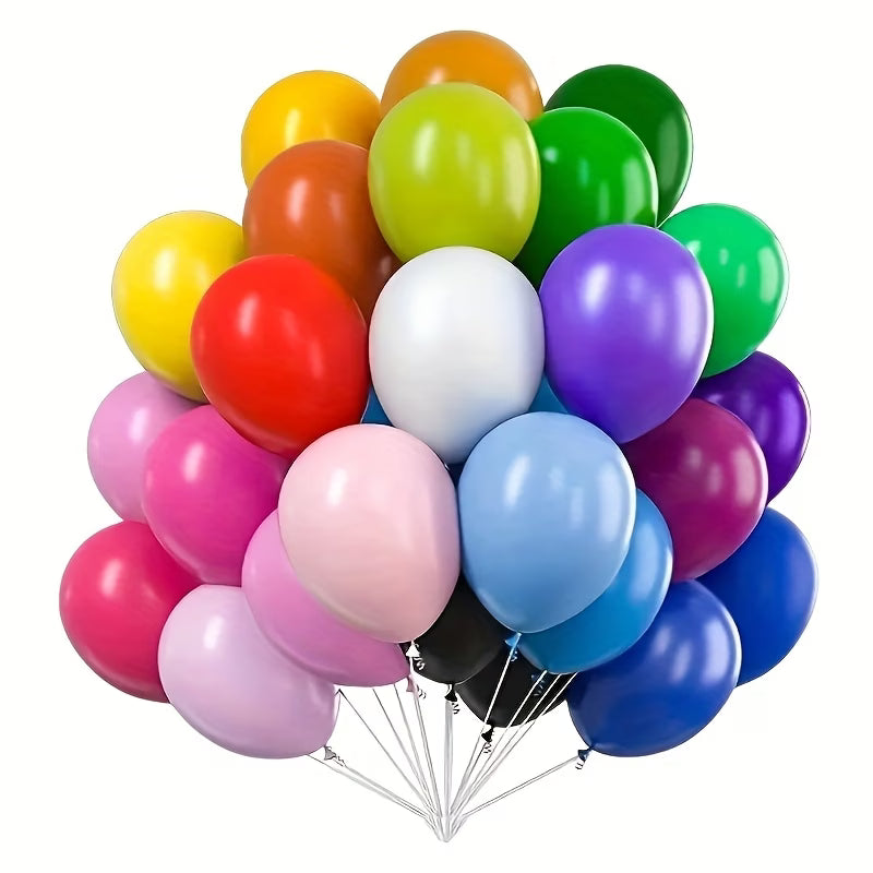 10 inch matt balloons - Pack of 25