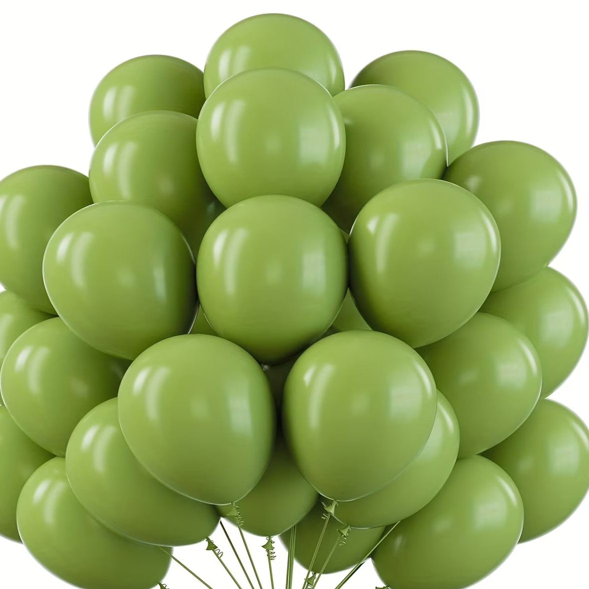 10 inch matt balloons - Pack of 25