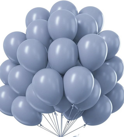 10 inch matt balloons latex - Pack of 25