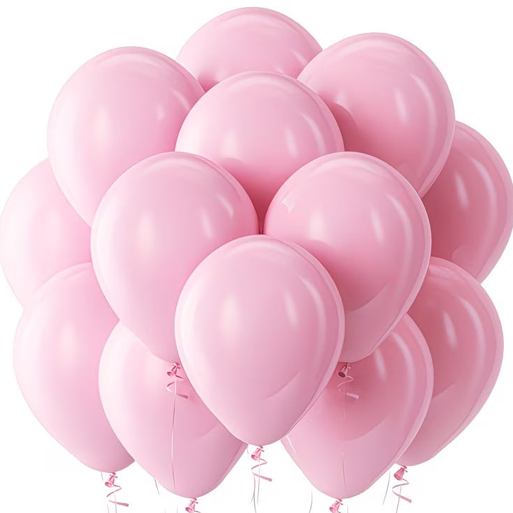 10 inch matt balloons - Pack of 25