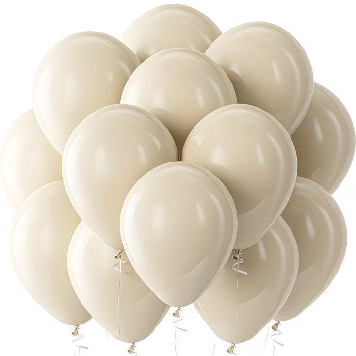 10 inch matt balloons - Pack of 25