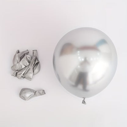 18 inch chrome balloons latex - Pack of 2