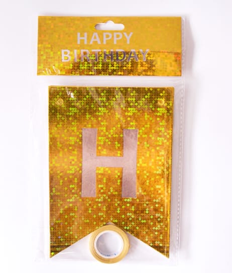 Happy Birthday Paper Banner