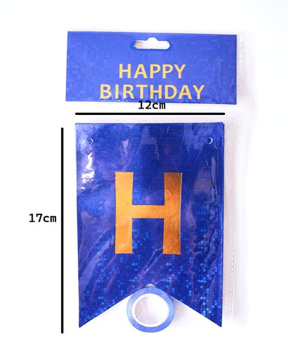 Happy Birthday Paper Banner