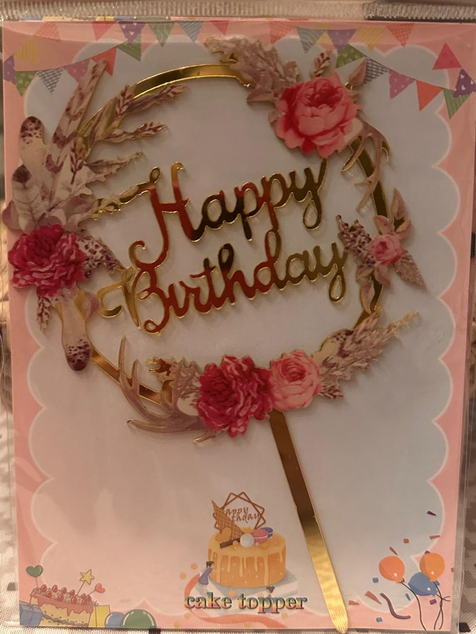 Cake toppers