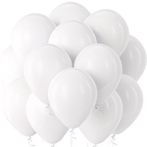 10 inch matt balloons - Pack of 25
