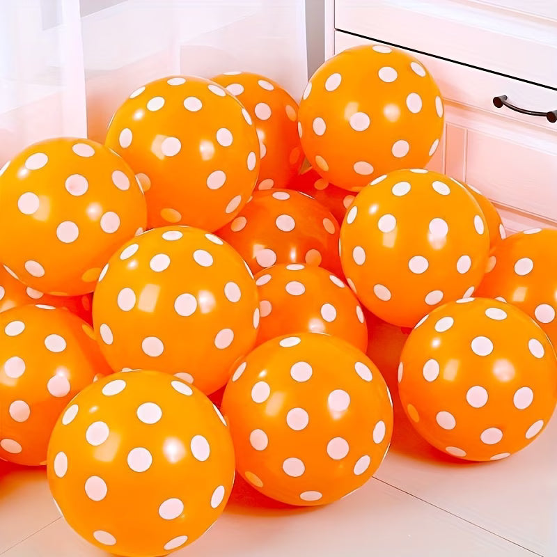 Dotted balloons latex - Pack of 10