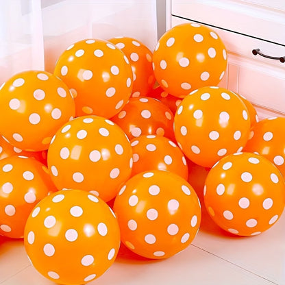 Dotted balloons latex - Pack of 10