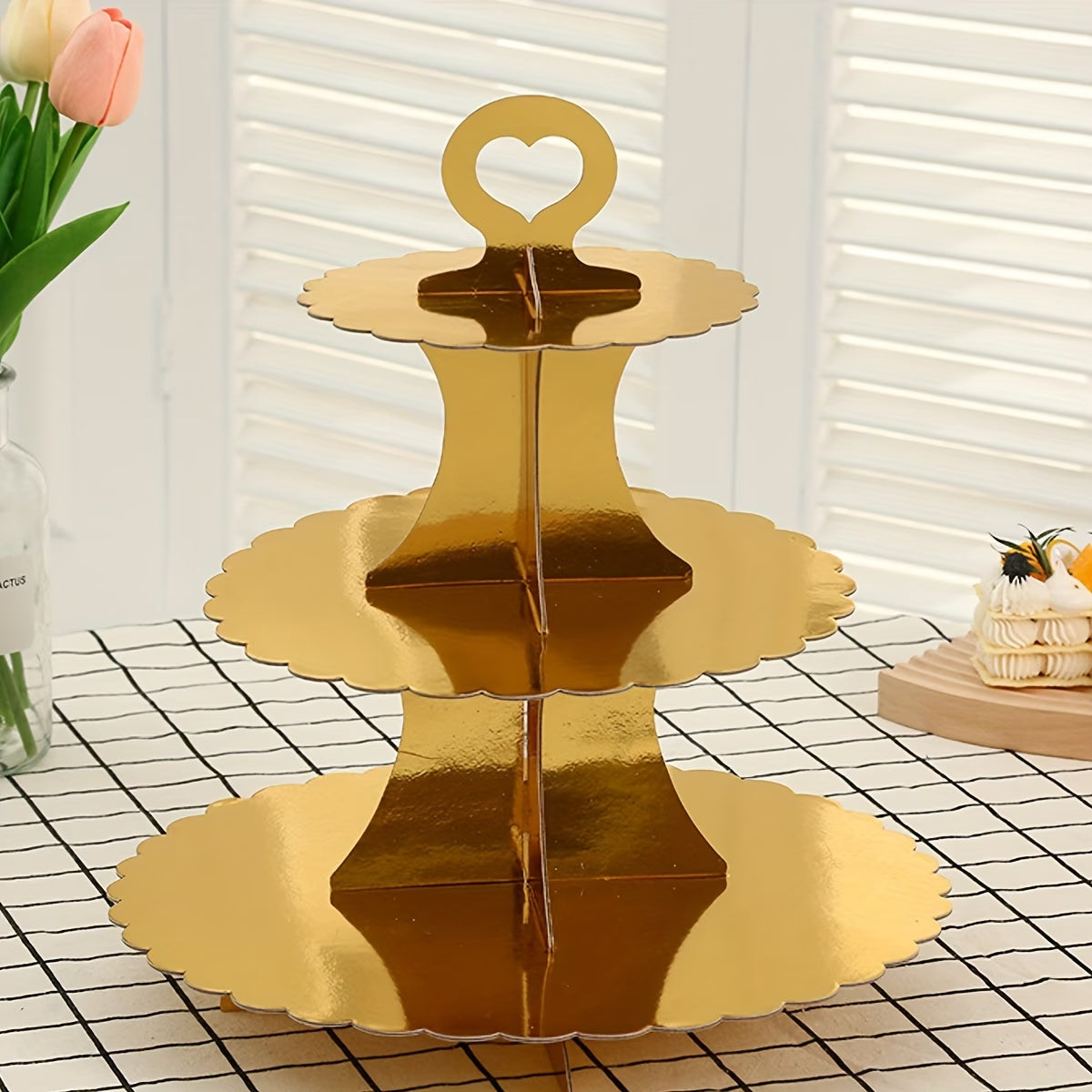 3-Tier Cup Cake Stand