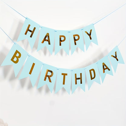 Happy Birthday Paper Banner