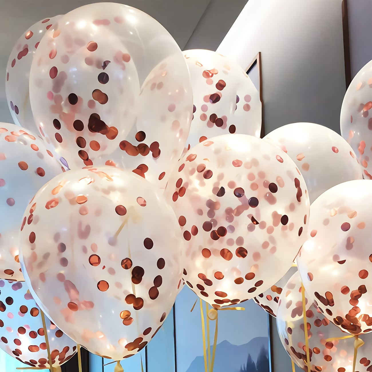Confetti balloons latex - Pack of 10