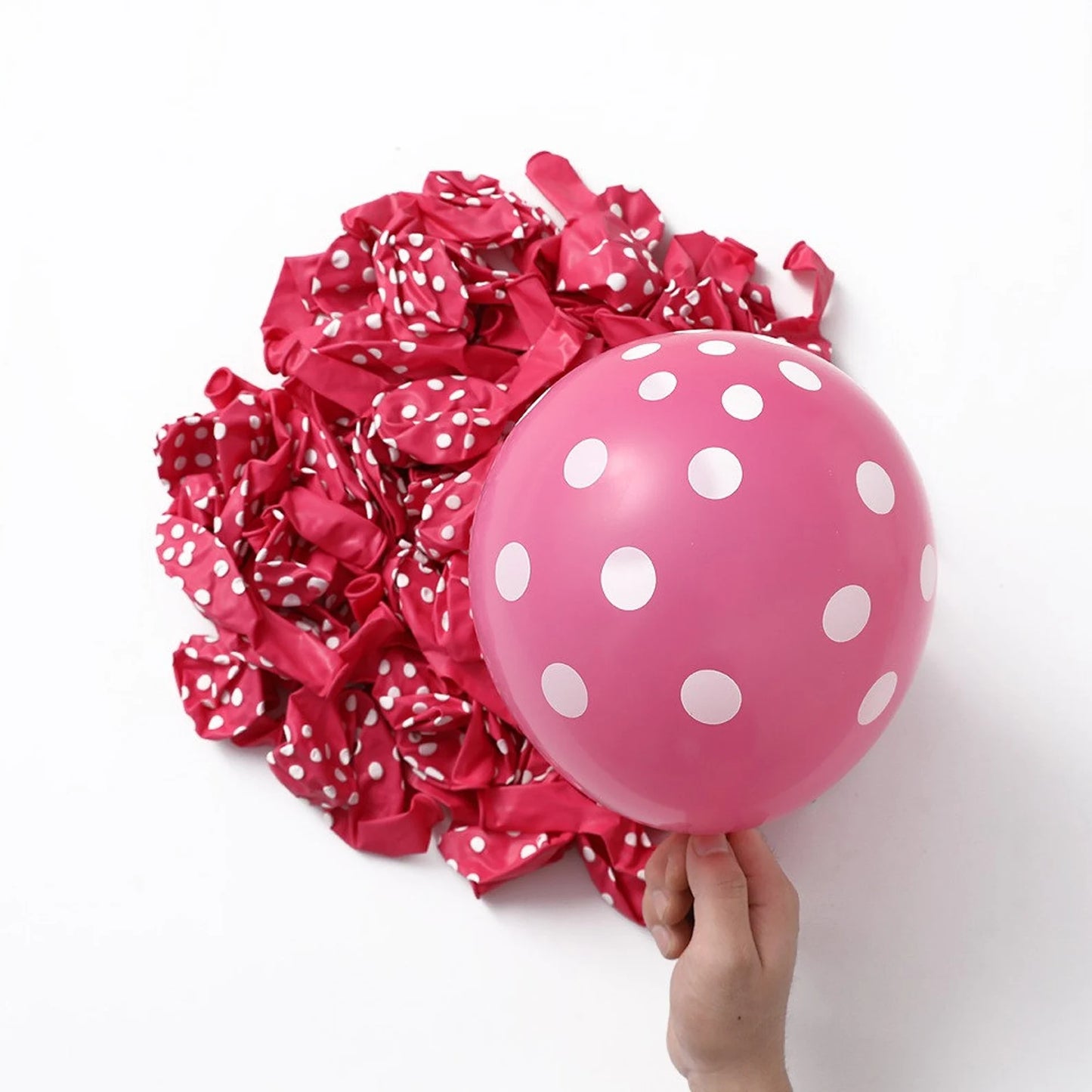 Dotted balloons latex - Pack of 10