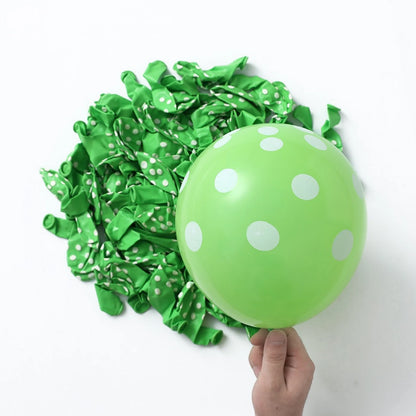 Dotted balloons latex - Pack of 10