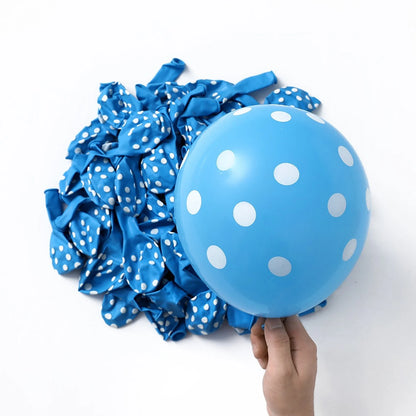 Dotted balloons latex - Pack of 10