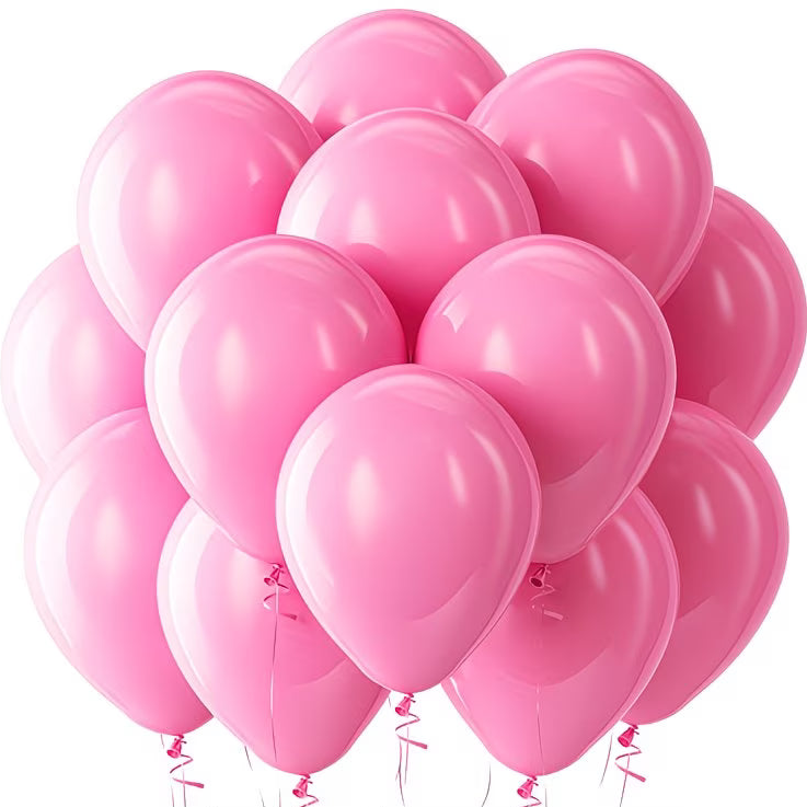 10 inch matt balloons - Pack of 25