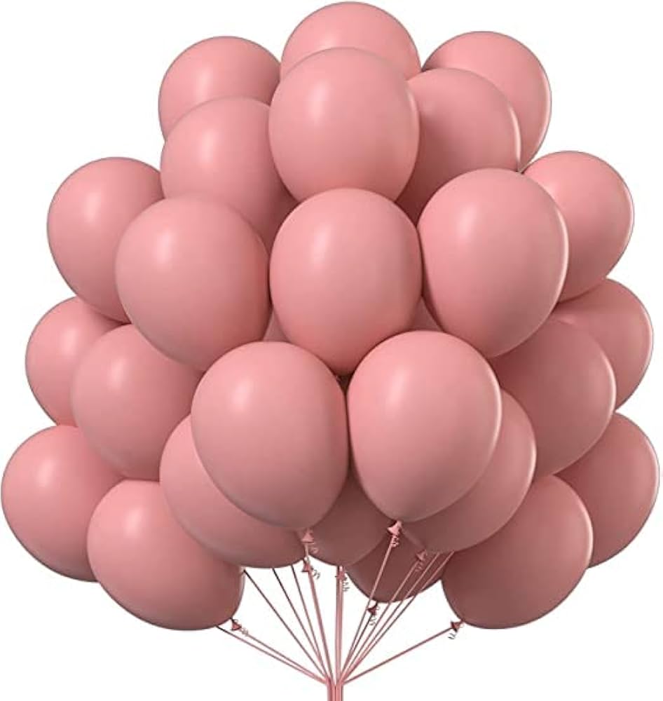 10 inch matt balloons latex - Pack of 25