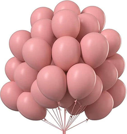 10 inch matt balloons latex - Pack of 25