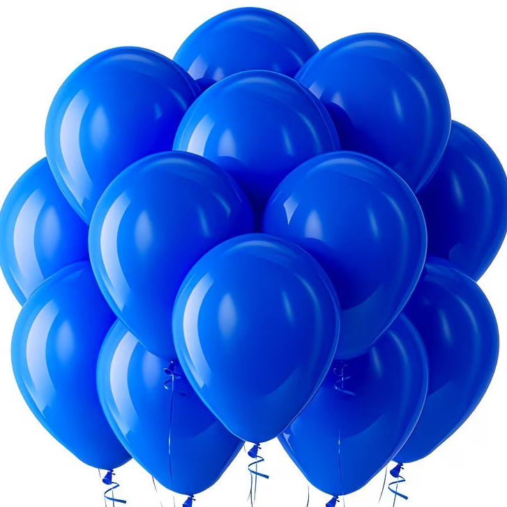 10 inch matt balloons - Pack of 25