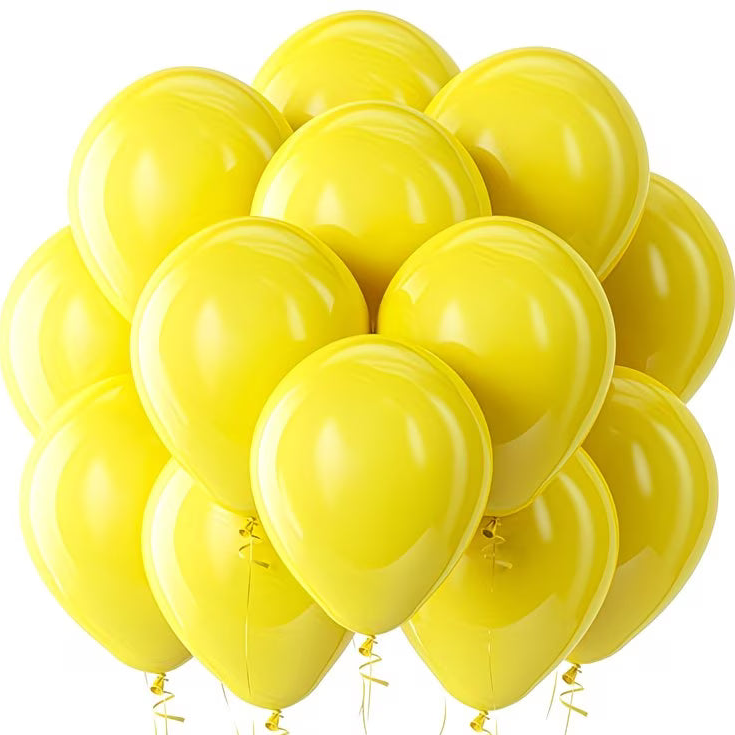10 inch matt balloons - Pack of 25
